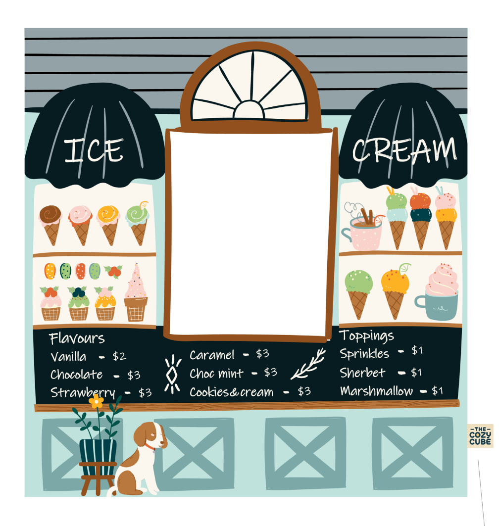 Ice Cream Shop & Farmers Market Bundle
