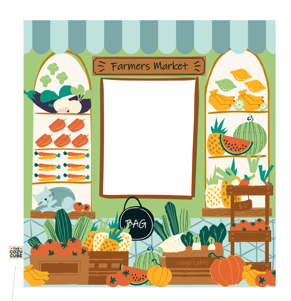 Ice Cream Shop & Farmers Market Bundle