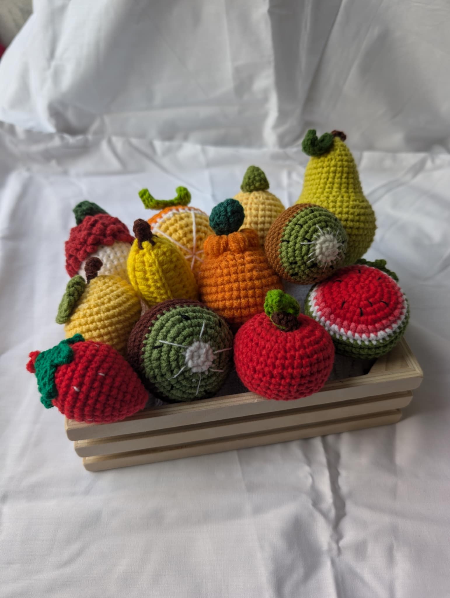 Mystery Crochet Fruit & Veggie Bundle