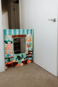 Ice Cream Shop/ Farmers Market Play Panel The Cozy Cube- Play Panels