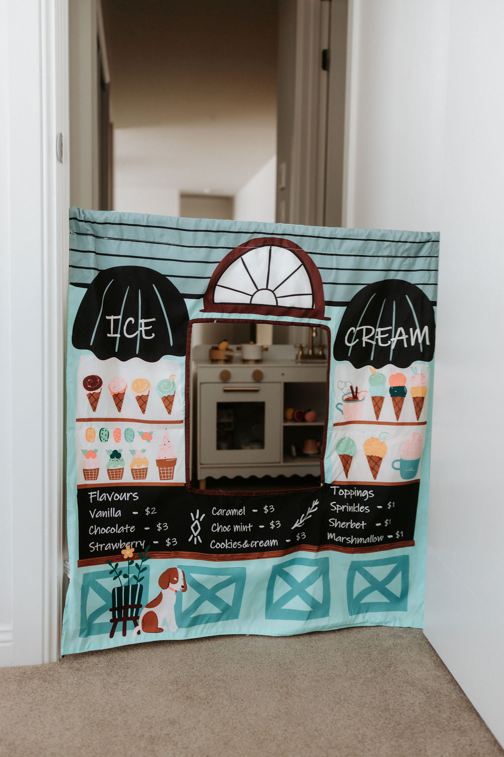 Ice Cream Shop/ Farmers Market Play Panel