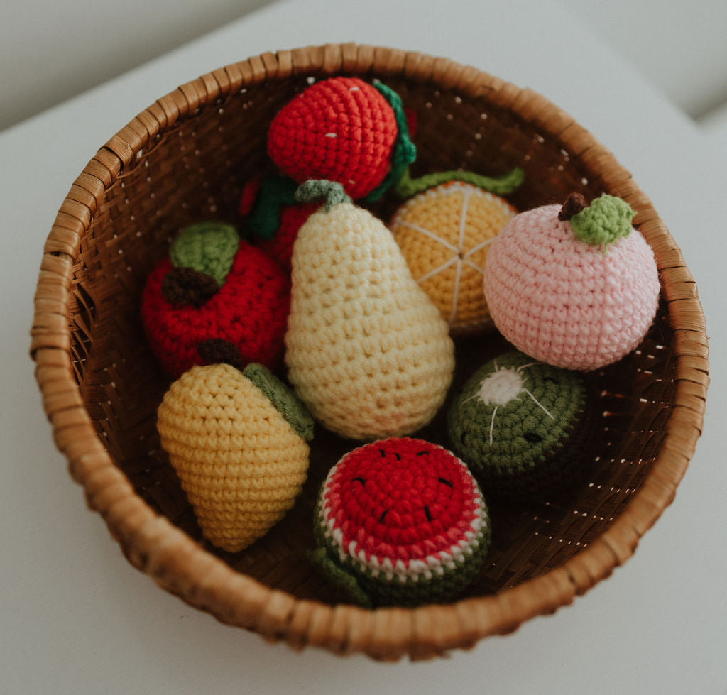 Mystery Crochet Fruit & Veggie Bundle