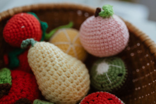 Mystery Crochet Fruit & Veggie Bundle