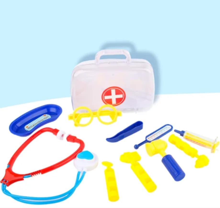 10-Piece Doctor & Vet Kit The Cozy Cube- Play Panels