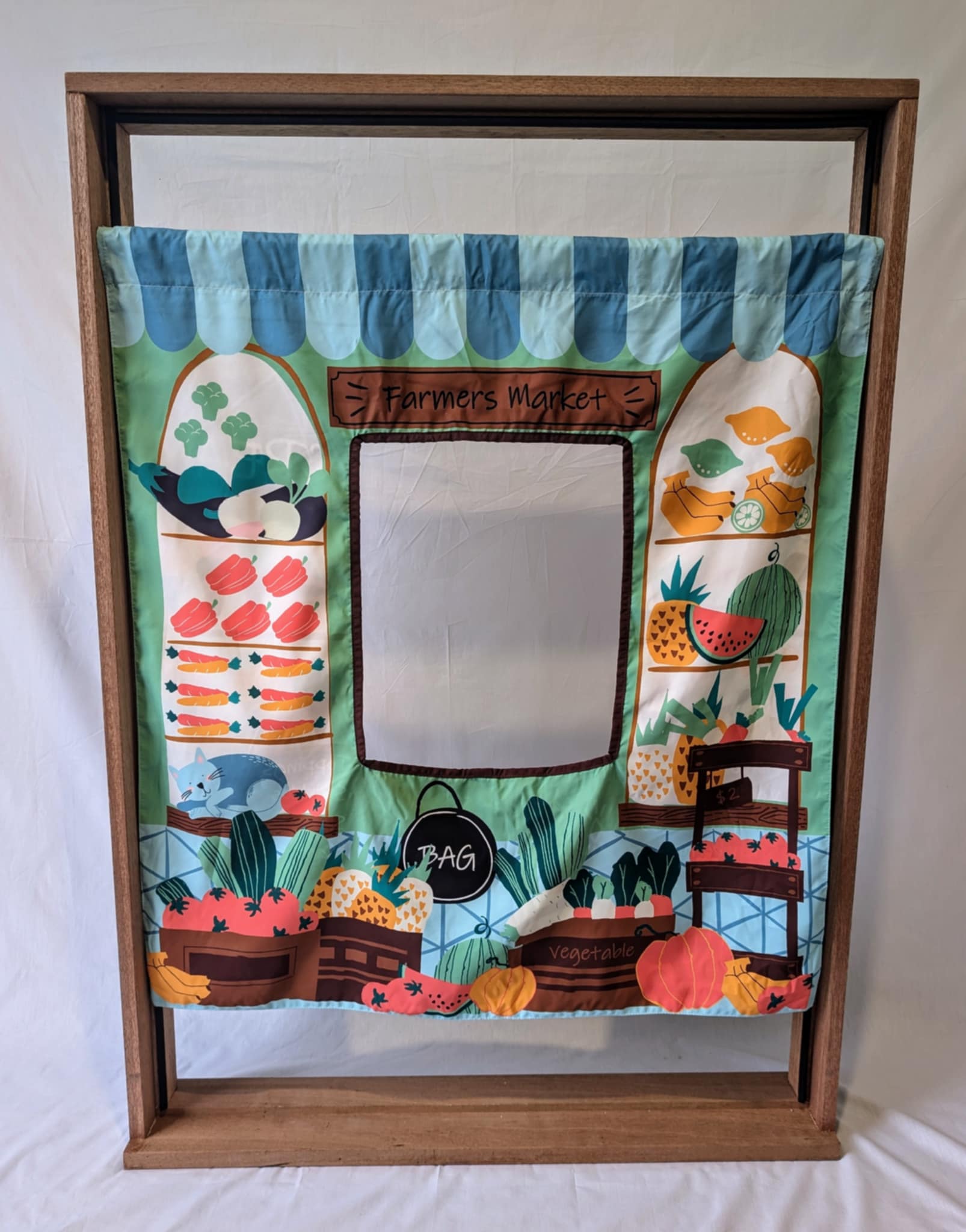 Ice Cream Shop/ Farmers Market Play Panel