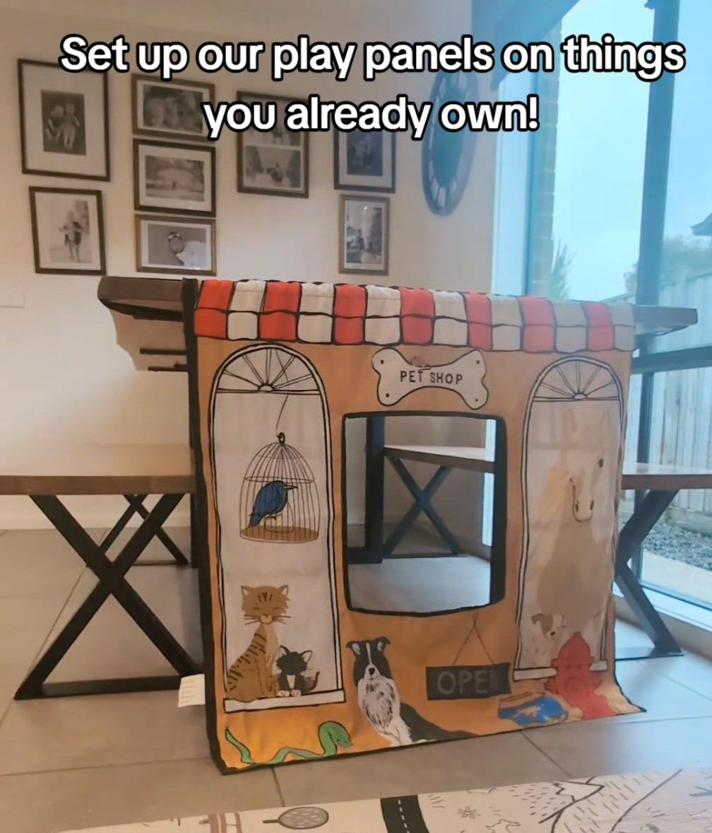 Pet Shop/ Vet Play Panel