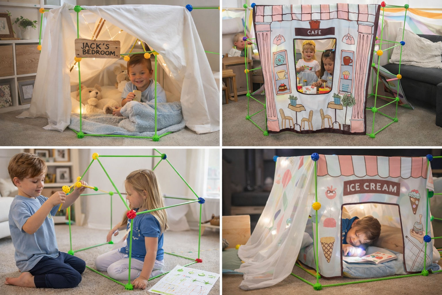 Build Your Own Den The Cozy Cube- Play Panels
