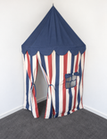 Big Top Blue Reversible Corner Tent | Preorder The Cozy Cube- Play Panels