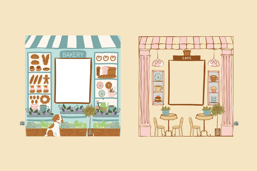 Cafe/ Bakery Play Panel