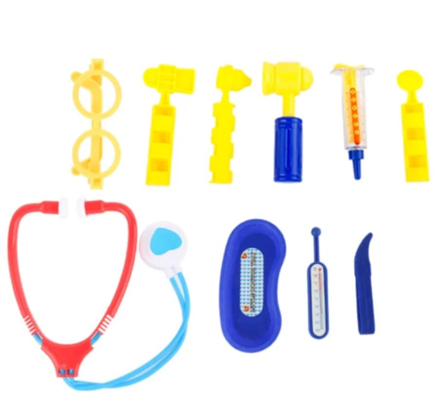 10-Piece Doctor & Vet Kit The Cozy Cube- Play Panels