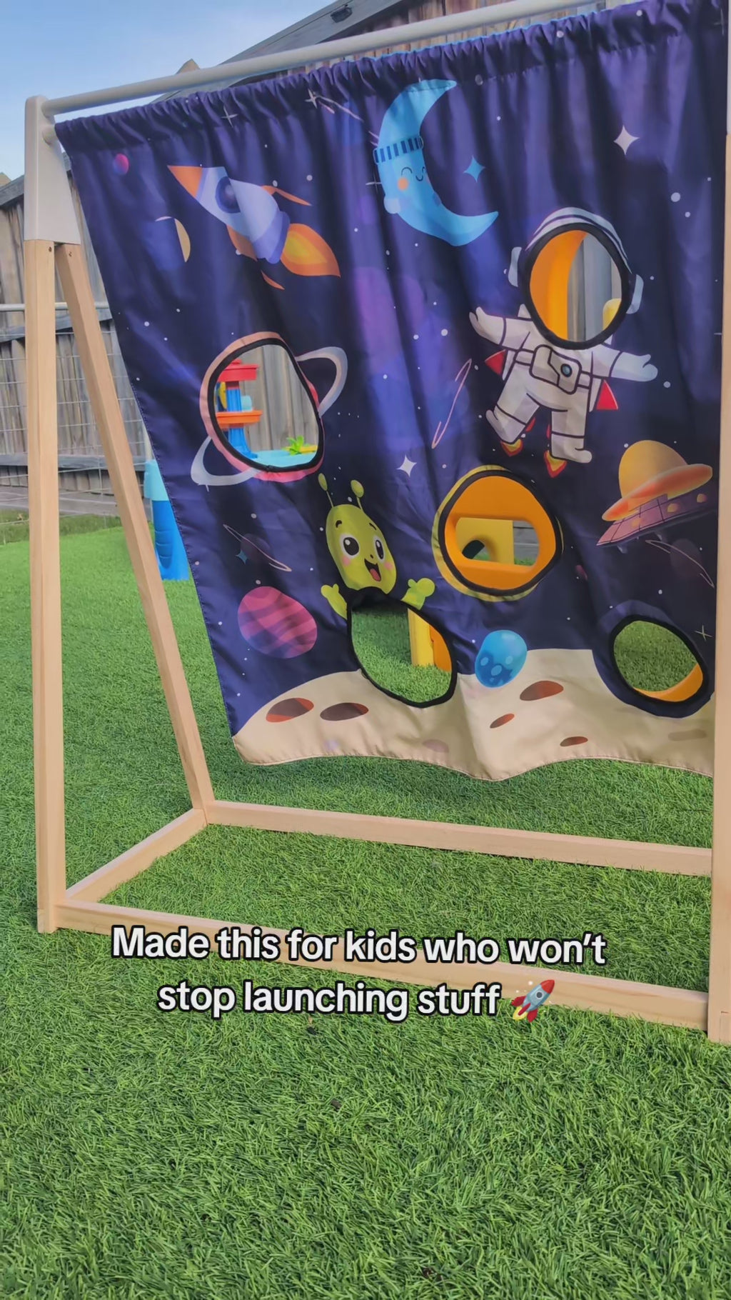 Roar & Rocket Toss Adventure Play Panel