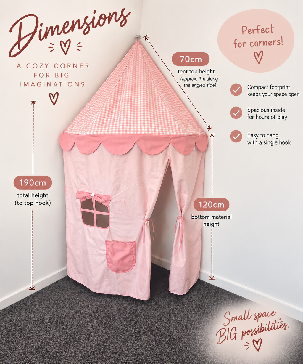 Terracotta Sunset Reversible Corner Tent | Preorder