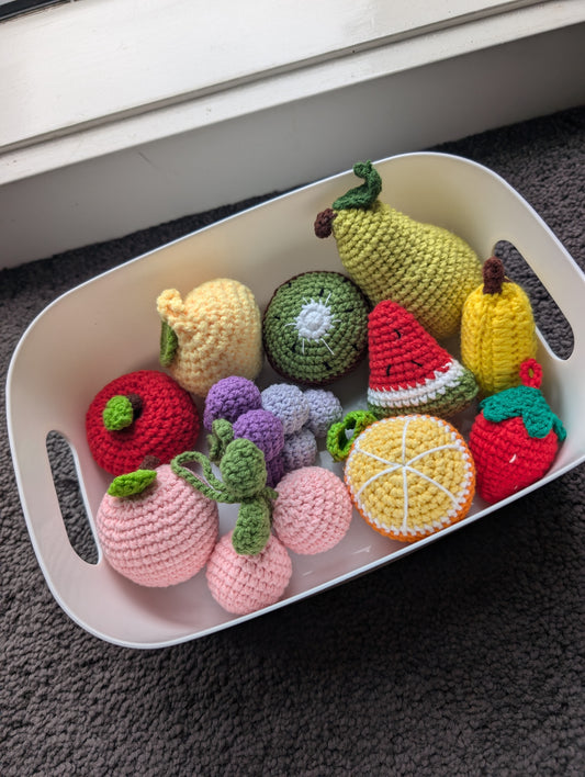 Mystery Crochet Fruit & Veggie Bundle