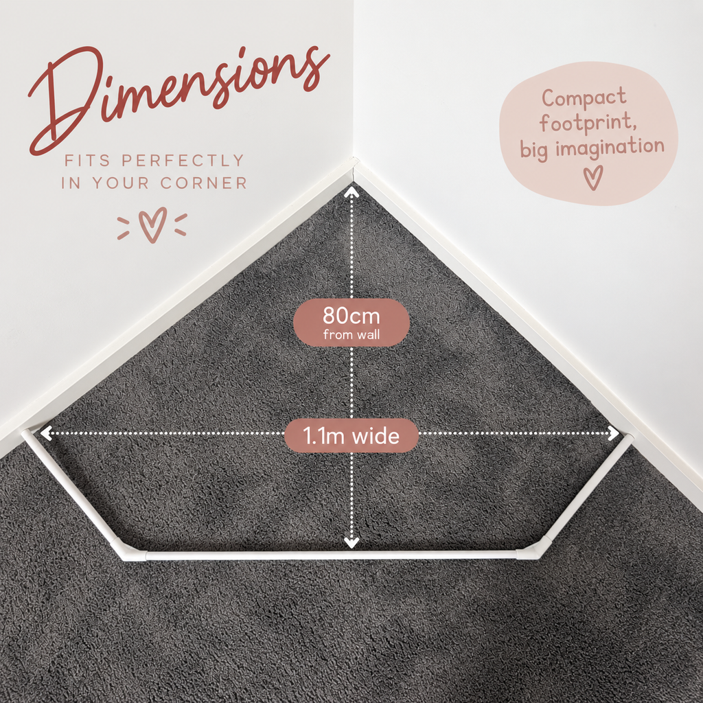 Terracotta Sunset Reversible Corner Tent | Preorder