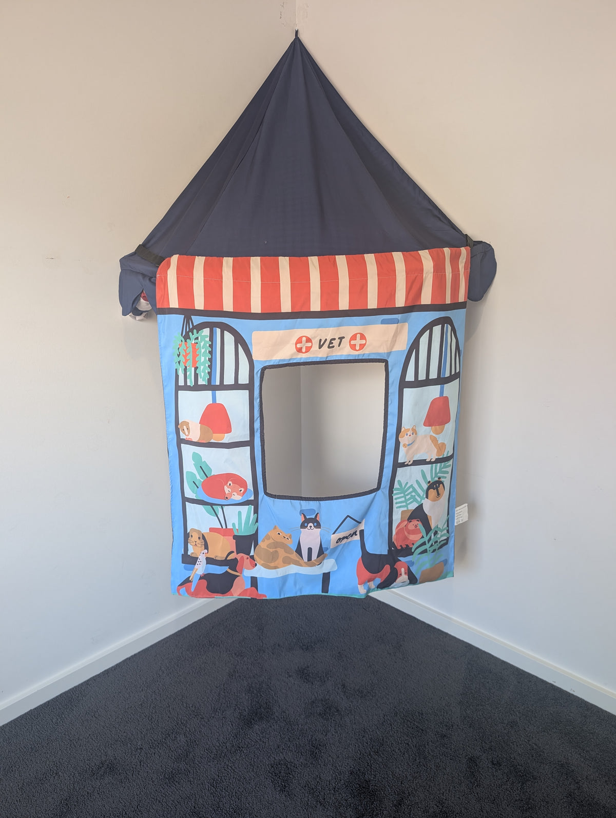 Big Top Blue Reversible Corner Tent | Preorder